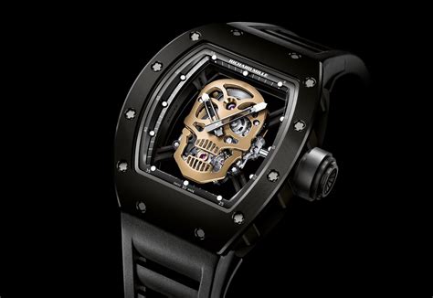 richard mille rm 52-01 skull tourbillon nano ceramique|rm052 01 skull.